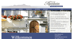 Desktop Screenshot of pension-alpenheim.ch